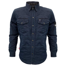 Protective Jeans Jacket - Blue Indigo with Pads