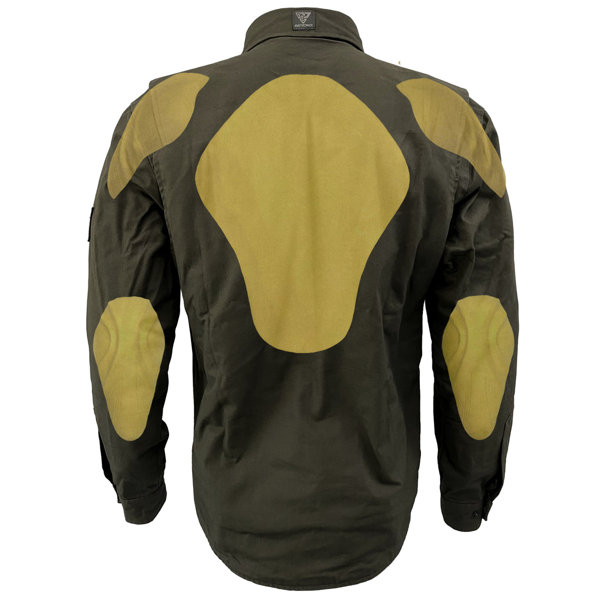 Beyond Riders Jacket Protective Canvas Jacket for Men - Army Green with Pads – Beyond Riders