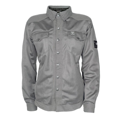 gray-solid-womens-mesh-shirt-front