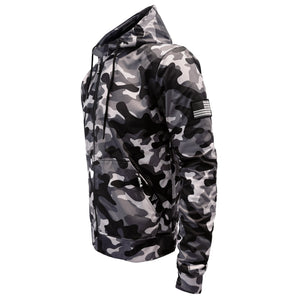 Protective SoftShell Unisex Camouflage Hoodie - 