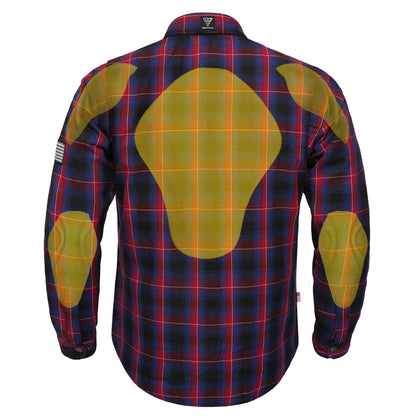 Protective Flannel Shirt for Men - Gunnison