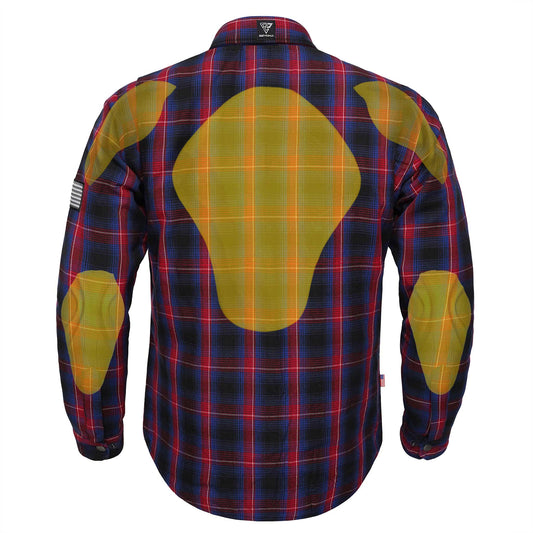 Protective Flannel Shirt for Men - Gunnison