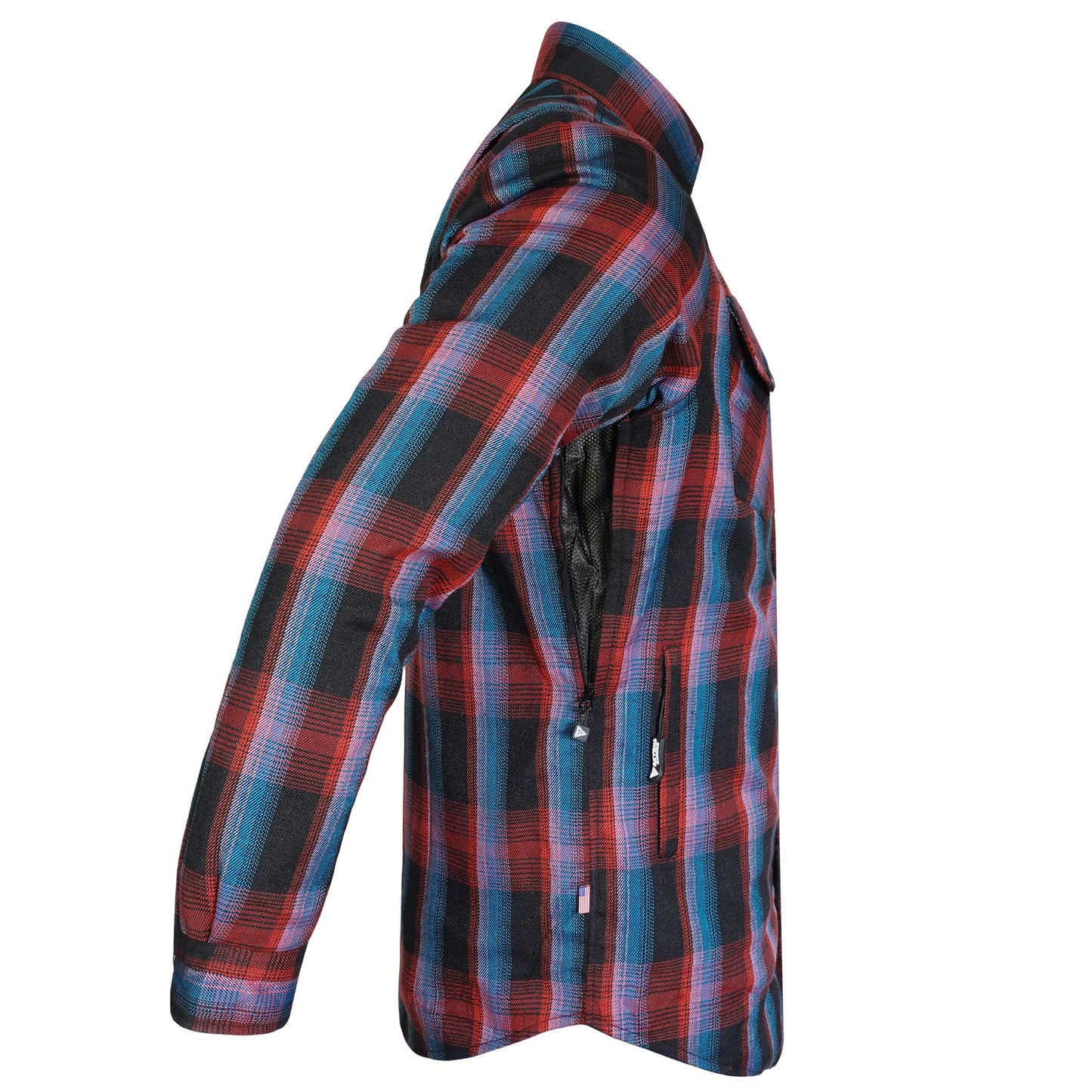 Protective Flannel Shirt For Men - Sunset Strip