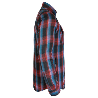 Protective Flannel Shirt For Men - Sunset Strip