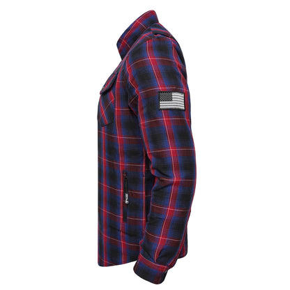 Protective Flannel Shirt for Men - Gunnison