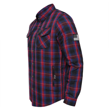 Protective Flannel Shirt for Men - Gunnison