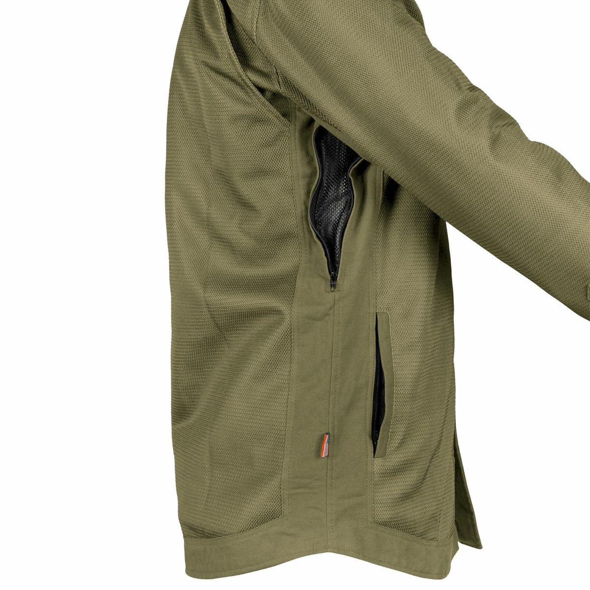 SALE Protective Summer Mesh Shirt - Army Green Solid