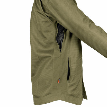 SALE Protective Summer Mesh Shirt - Army Green Solid