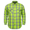 Image swatch - Light Hi Vis Green & Light Grey