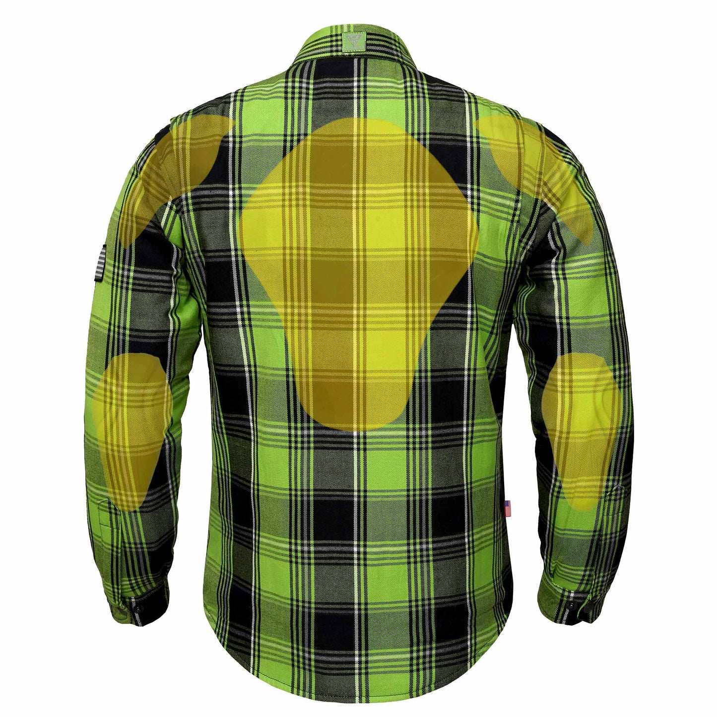 Protective Flannel Shirt For Men - Viper Tracer Plaid with Pads