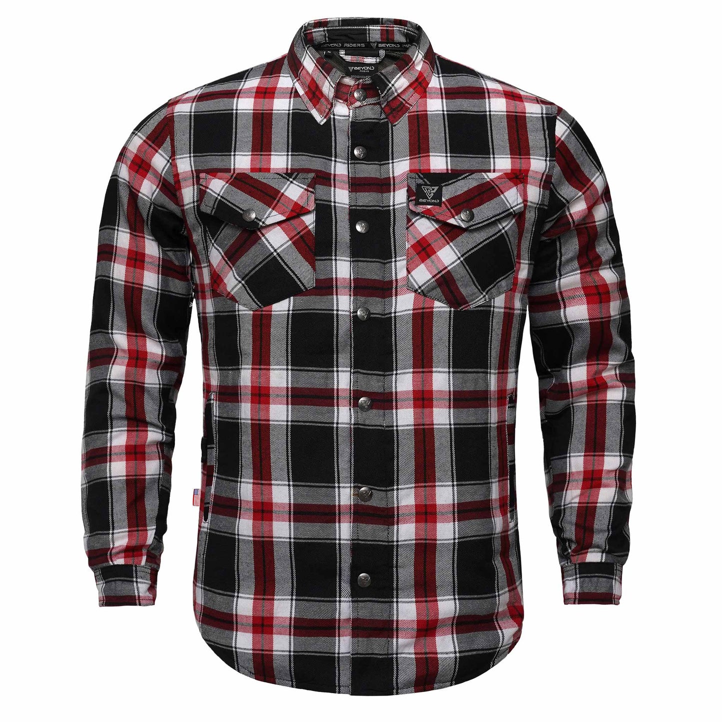 Protective Flannel Shirt for Men - Iron Ridge