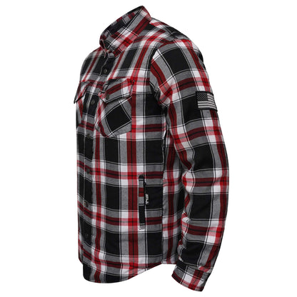 Protective Flannel Shirt for Men - Iron Ridge
