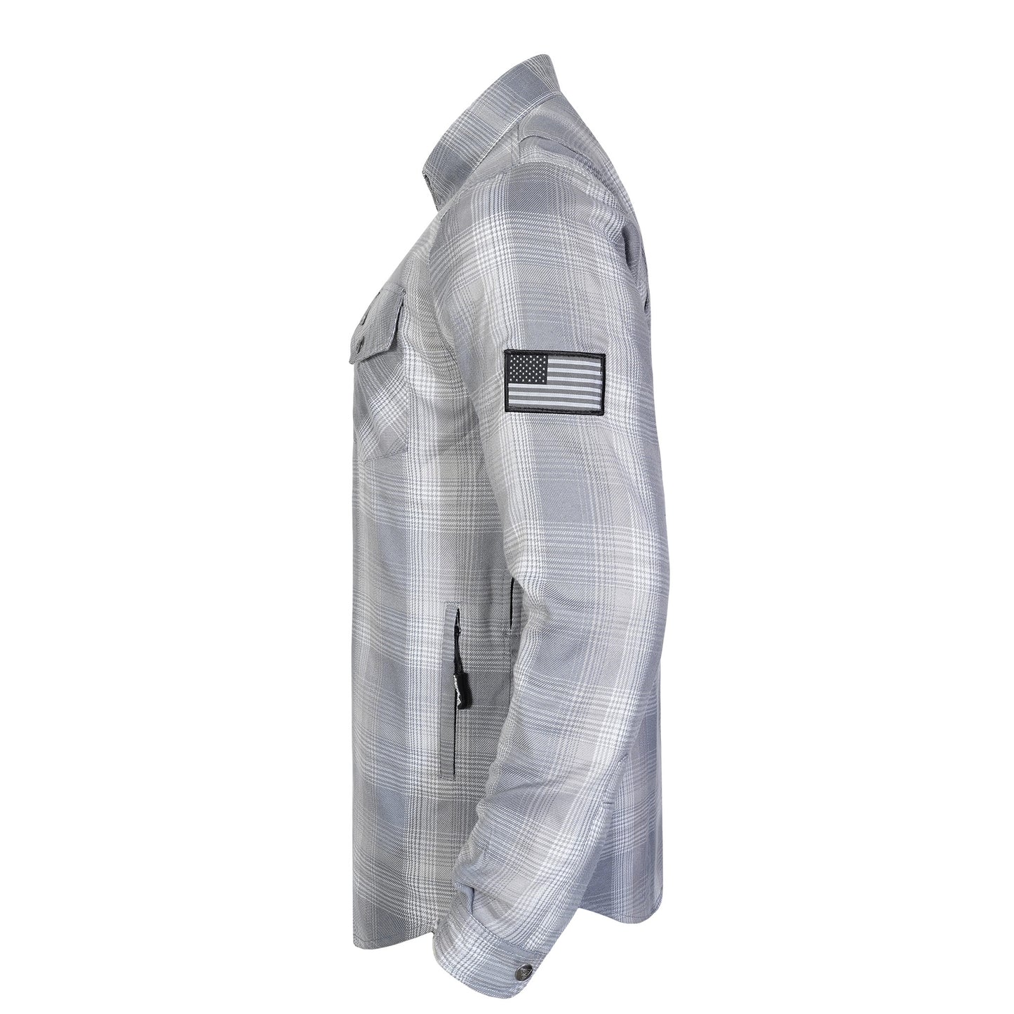 Protective Flannel Shirt for Men - Pacific Mist