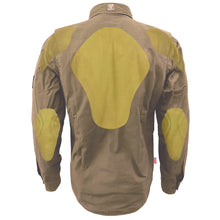 Protective Canvas Jacket for Men - Camel with Pads