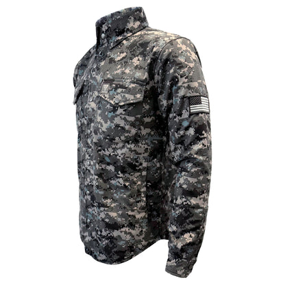 Protective Camouflage Shirt "Devil Six" - with Pads