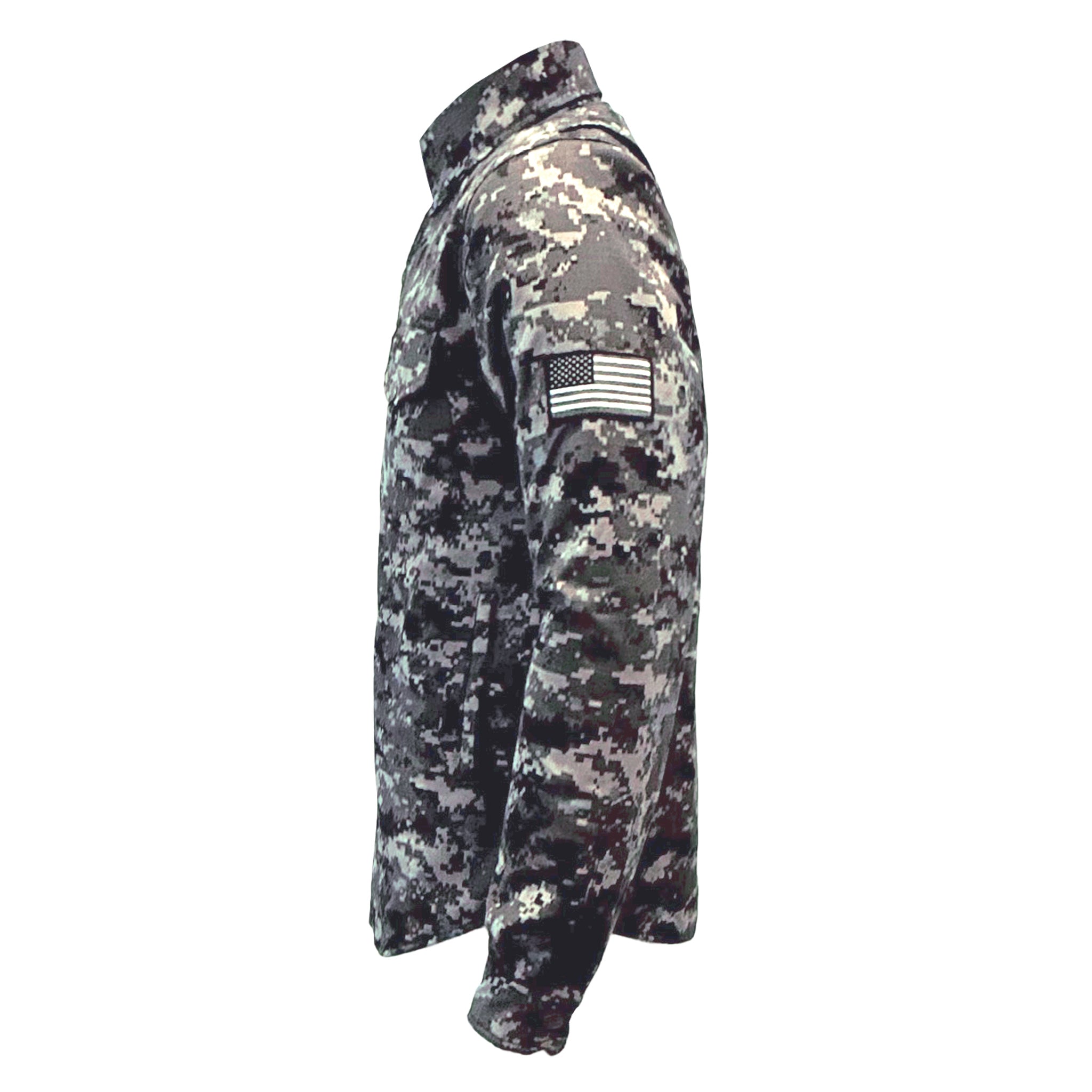 Protective Camouflage Shirt "Devil Six" - with Pads