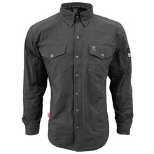 Protective Canvas Jacket for Men - Dark Grey