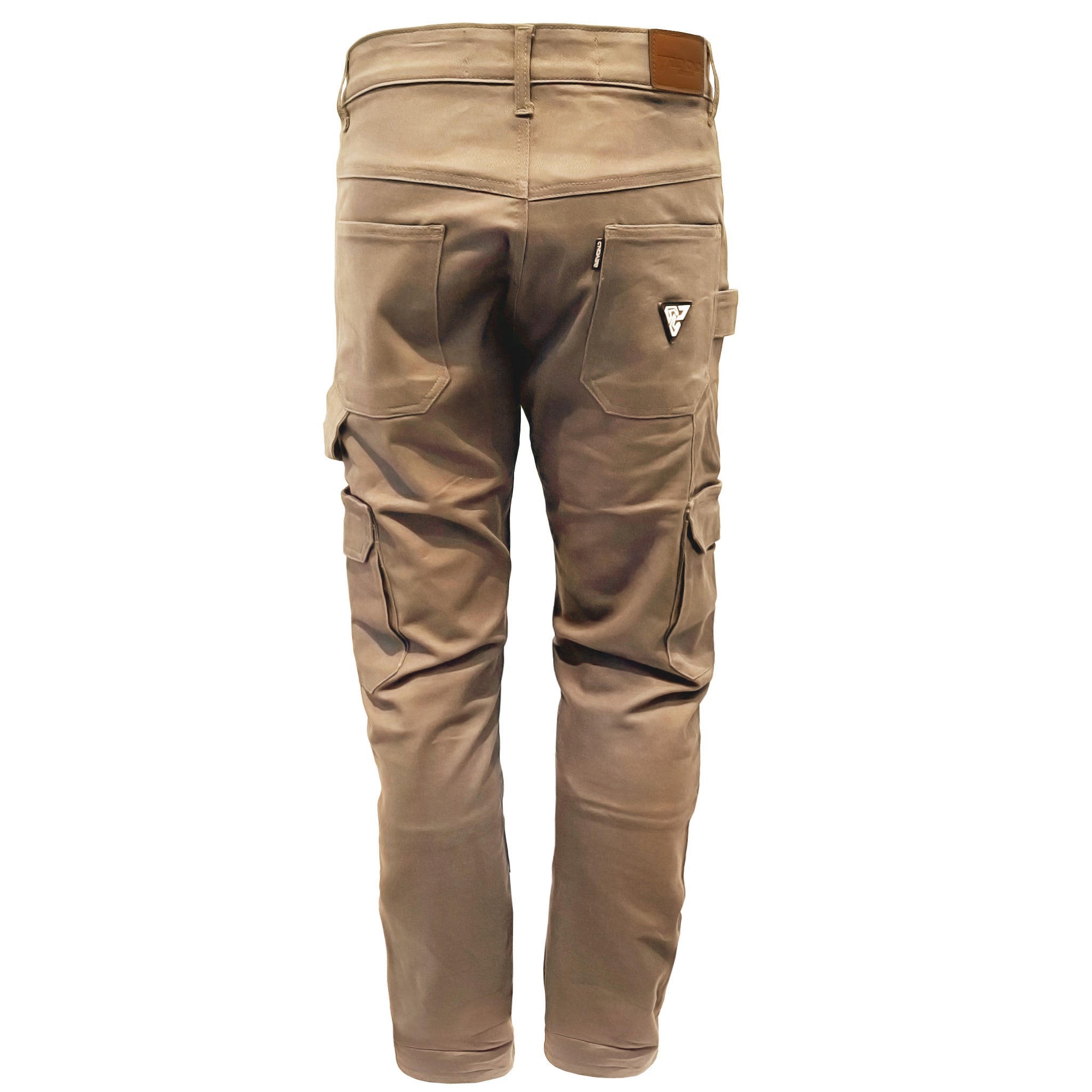 Relaxed Fit Cargo Pants - Khaki Solid – Beyond Riders