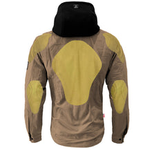 Protective Flannel Hoodie For Men - Camel Solid