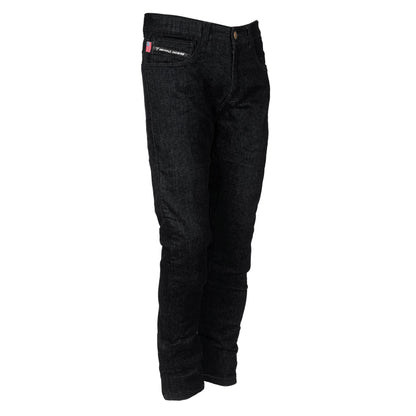 Relaxed Fit Protective Jeans - Black with Pads