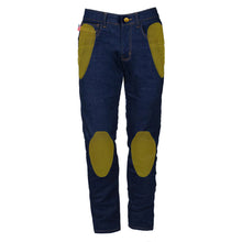 Relaxed Fit Protective Jeans - Blue with Pads