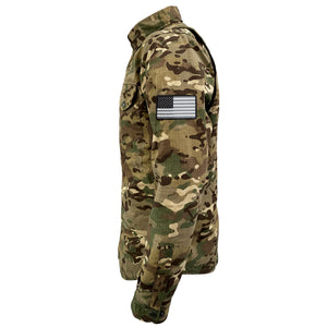 Protective Camouflage Shirt "Delta Four" - Light Color with Pads