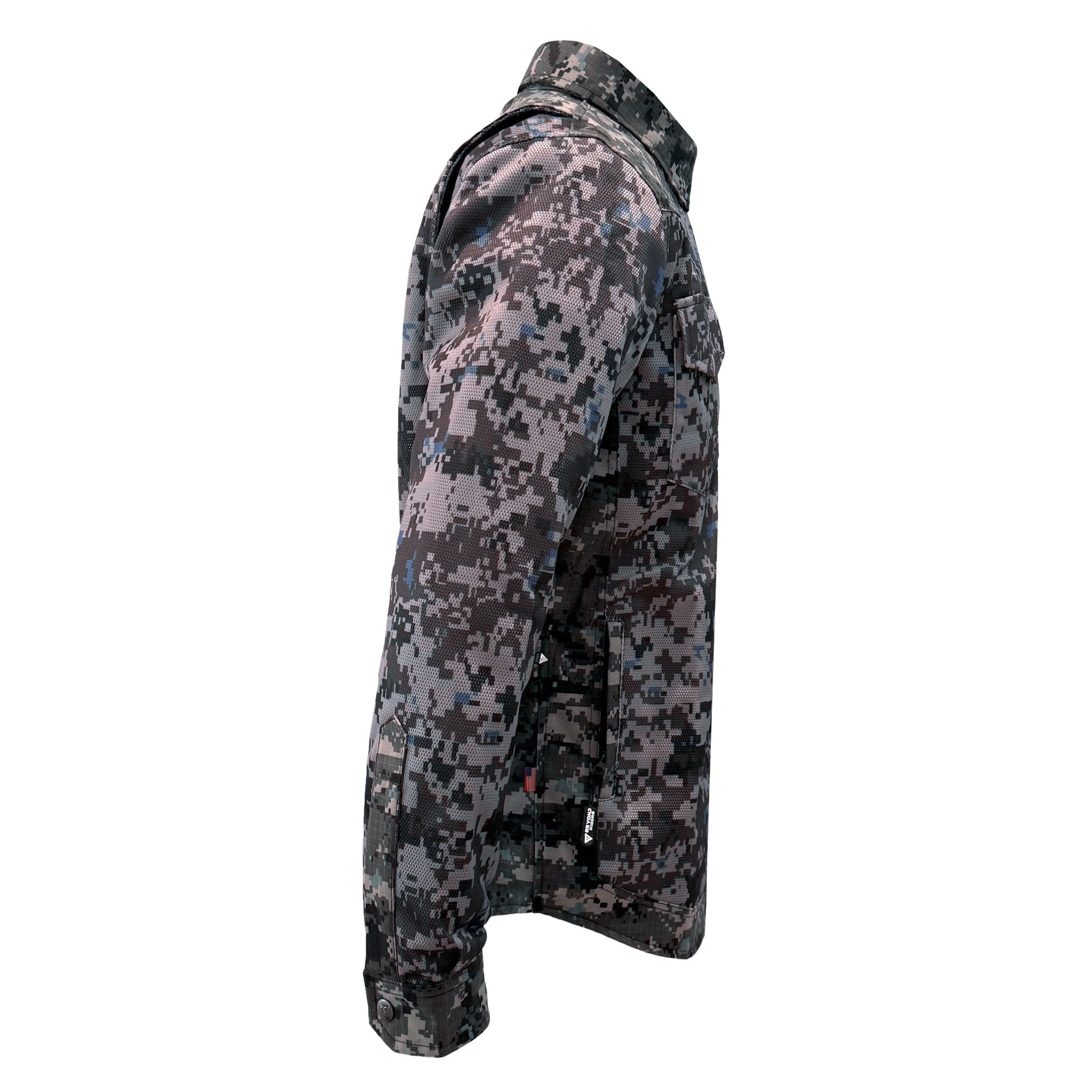 Summer Mesh Protective Camouflage Shirt "Devil Six" - with Pads