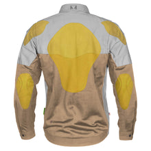 Summer Mesh Reflective Shirt Camel Eclipse