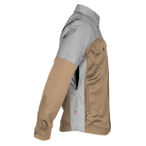 Summer Mesh Reflective Shirt Camel Eclipse - with Pads