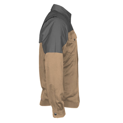 Summer Mesh Reflective Shirt Camel Nebula - with Pads