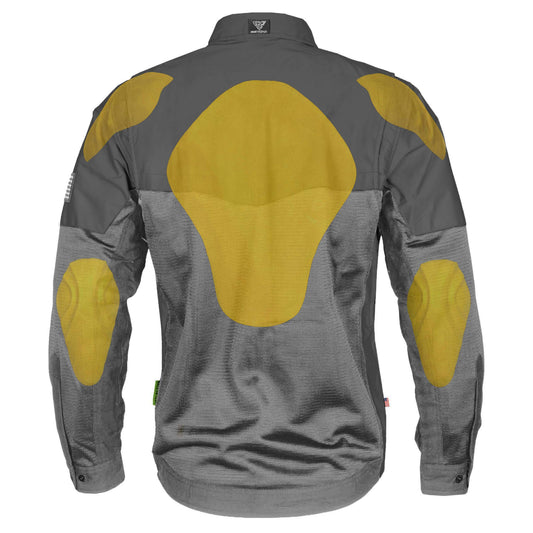 Summer Mesh Reflective Shirt Dark Grey Nebula - with Pads