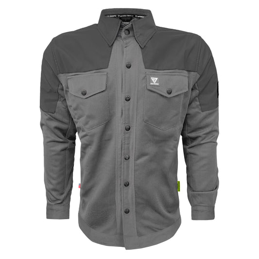 Summer Mesh Reflective Shirt Dark Grey Nebula - with Pads