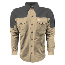Summer Mesh Reflective Shirt Khaki Nebula