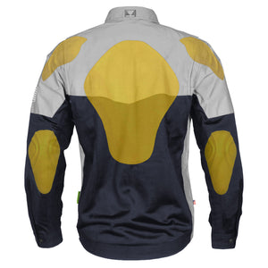 Summer Mesh Reflective Shirt Navy Blue Eclipse - with Pads