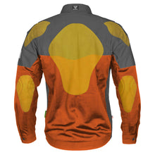 Summer Mesh Reflective Shirt Orange Nebula