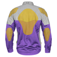 Summer Mesh Reflective Shirt Purple Eclipse