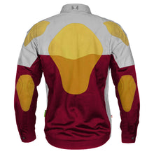 Summer Mesh Reflective Shirt Red Maroon Eclipse