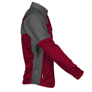 Summer Mesh Reflective Shirt Red Maroon Nebula - with Pads