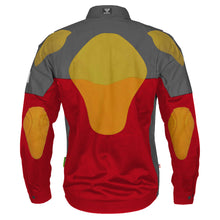 Summer Mesh Reflective Shirt Red Nebula