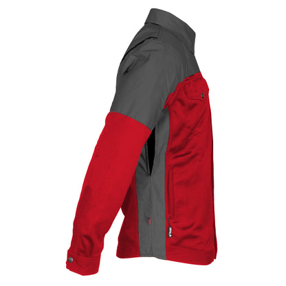 Summer Mesh Reflective Shirt Red Nebula - with Pads