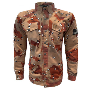 Summer Mesh Protective Camouflage Shirt 