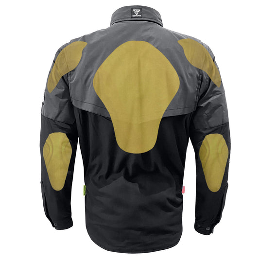Men's-Reflective-Flannel-Shirt-on-Black-Back-with-Pads