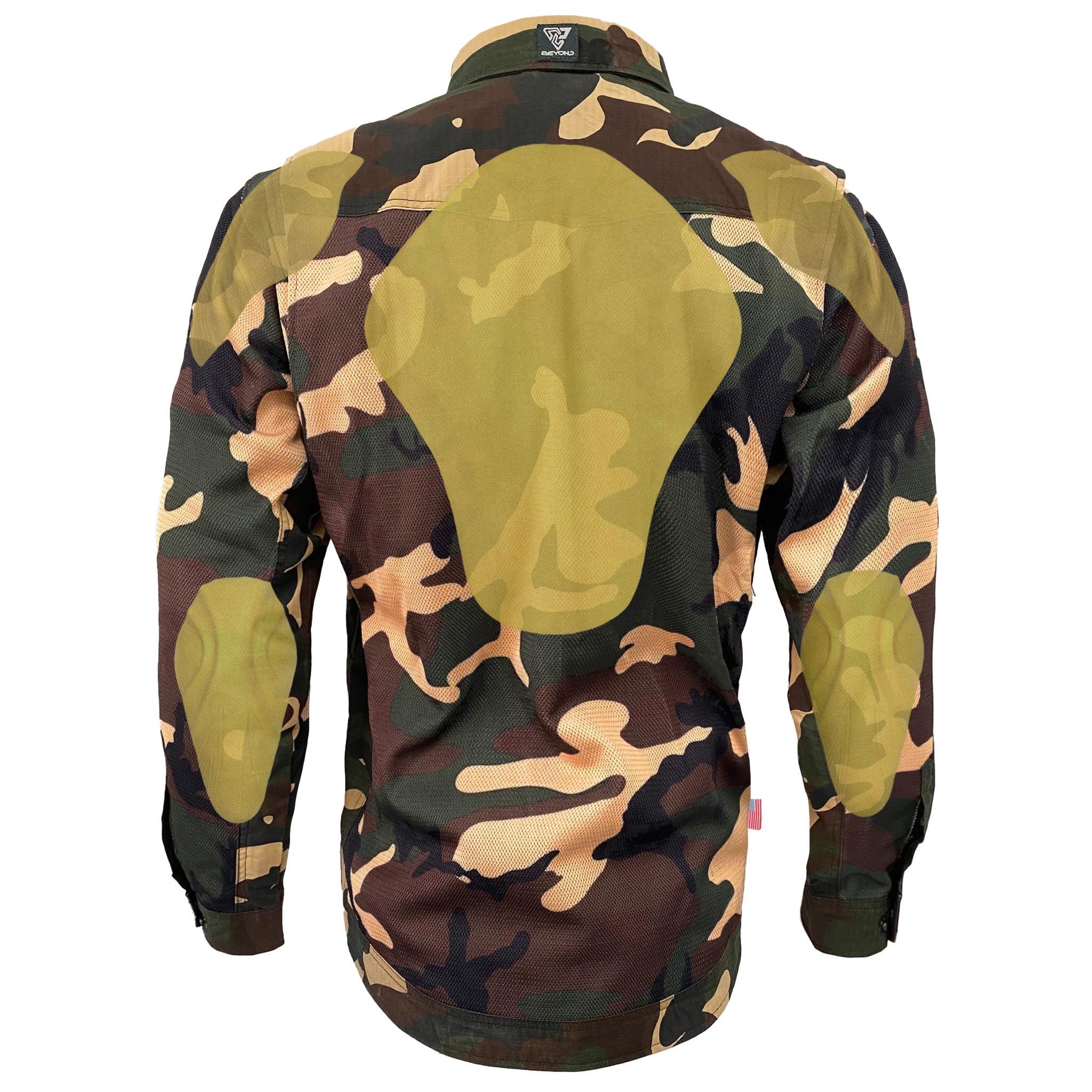 MASH Night Camo Riding Shirt B+W Mサイズ | ADVANCE-CONCEPT.COM