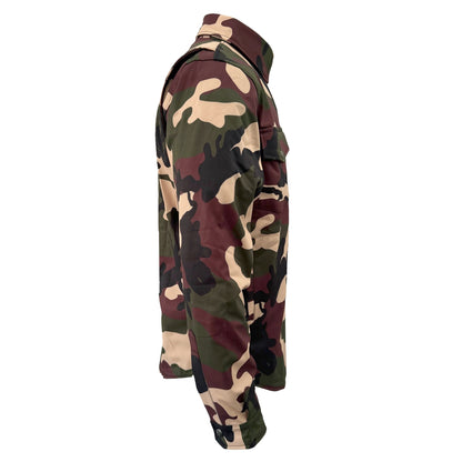 Protective SoftShell Winter Jacket for Men - Camouflage Knight Hawk with Pads