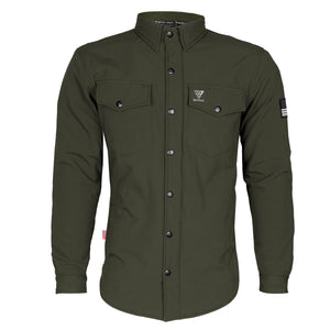 Men's-SoftShell-Winter-Jacket-Army-Green-Matte-Front
