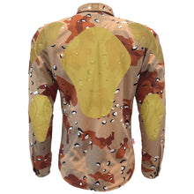 Protective SoftShell Winter Jacket for Men - Camouflage Dagger Two with Pads