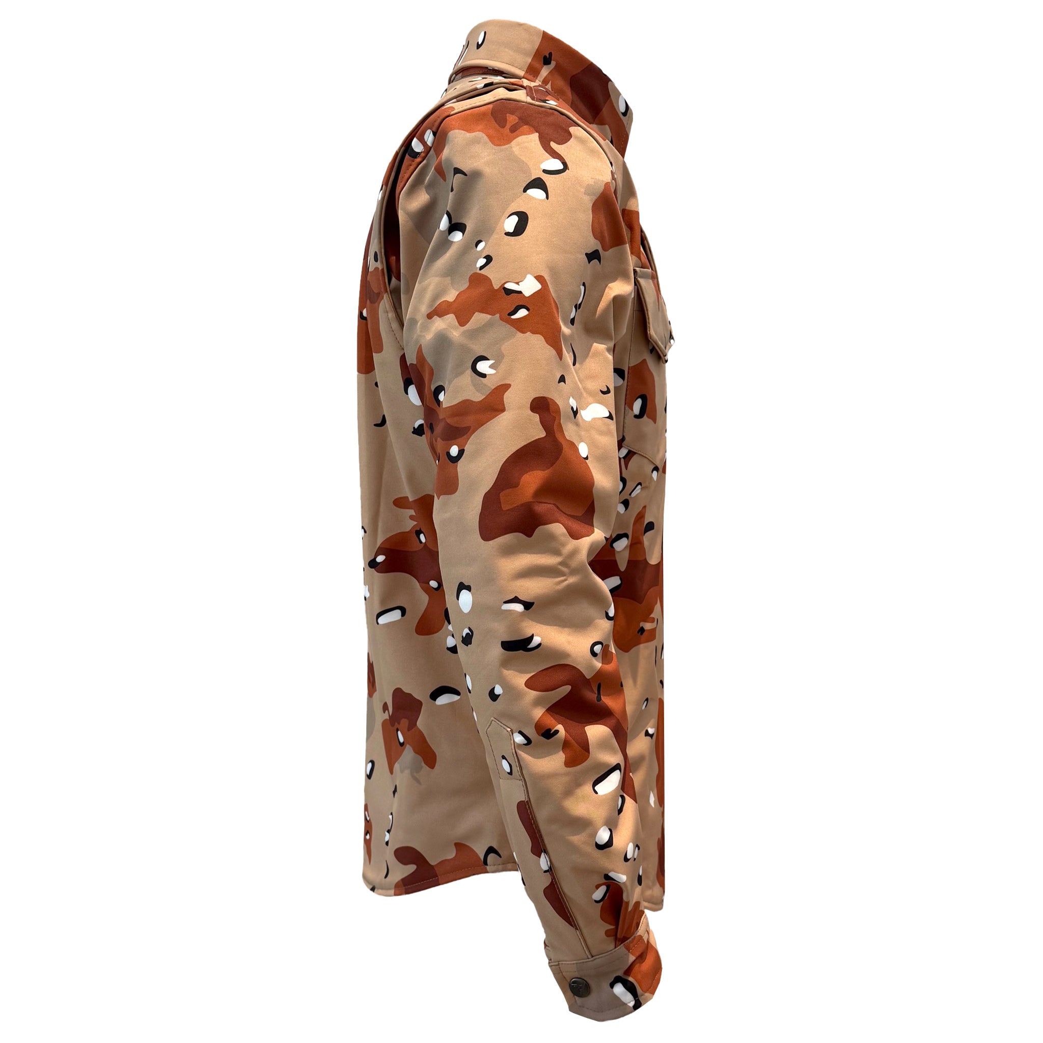 2軍降格組の意地ORIMI military blouson *Camel Protective SoftShell Jacket - Desert Camouflage with Pads – Beyond
