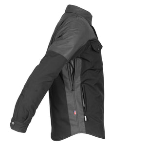 SoftShell-Reflective-Winter-Jacket-for-Men-Black-Matte-Right-Sleeve