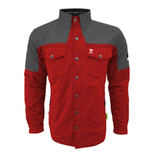 SoftShell Reflective Red Nebula Winter Jacket for Men - with Pads