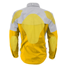 SoftShell Reflective Yellow Eclipse Winter Jacket for Men - with Pads